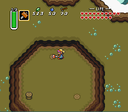 Link am Weg zum Schildkrötenfelsen